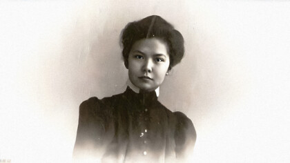 Заглавное изображение — "История первой казахской женщины-врача и реформатора здравоохранения Гульсум Асфендияровой"